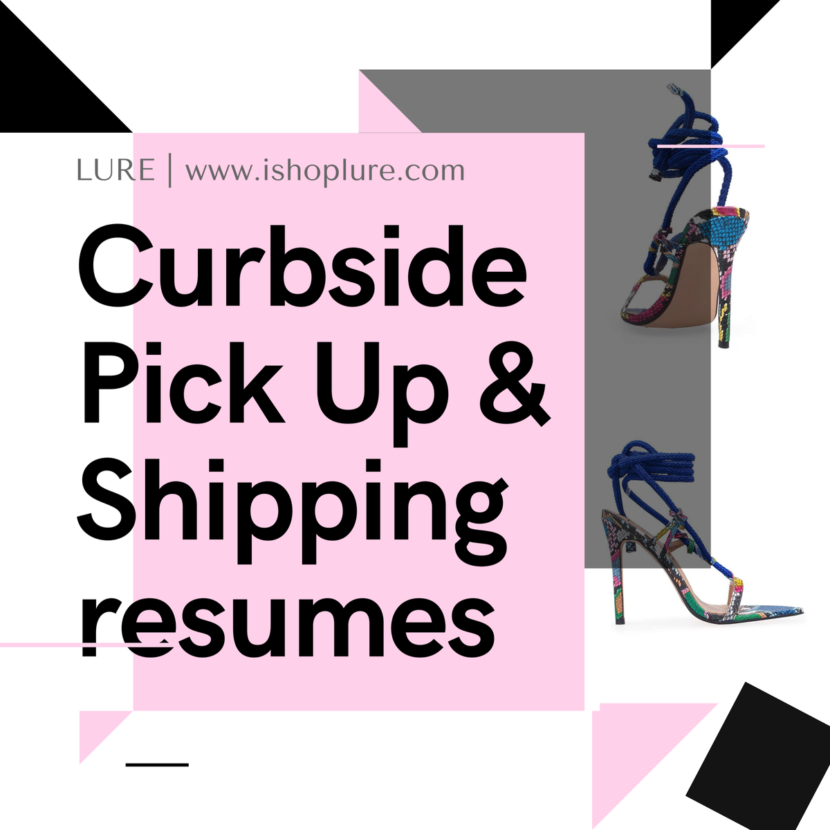 CURBSIDE & Resumed Shipping!