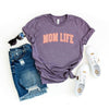 Curved Mom Life Short Sleeve Graphic Tee