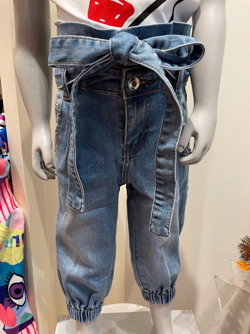 Paper Bag Capri Joggers | Kids Pants - LURE Boutique