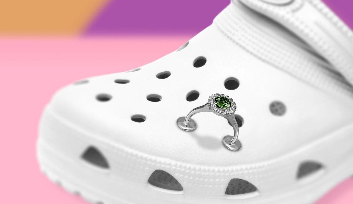Would You Accept Ladies? You Can Now Propose With a Crocs Engagement Ring Charm.