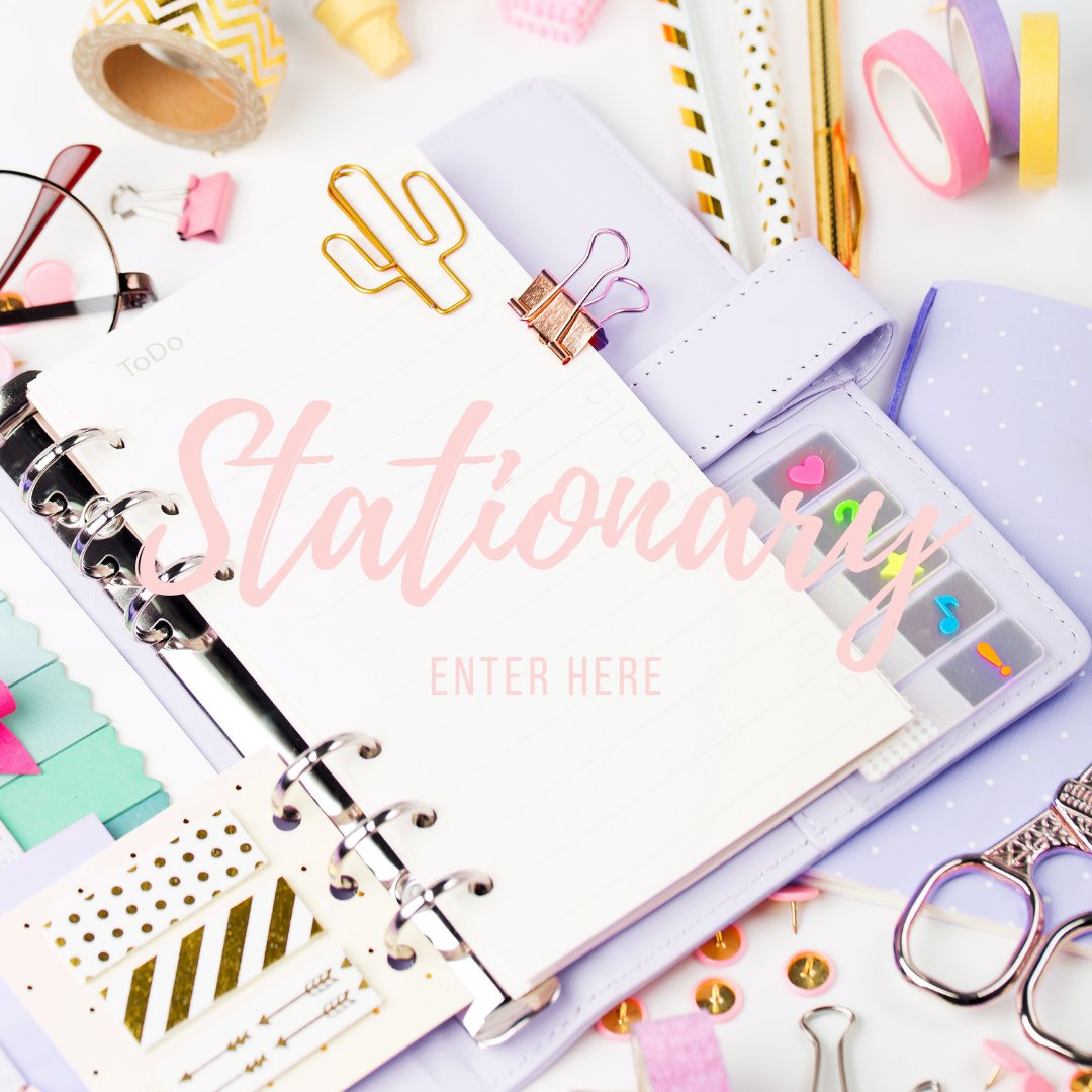 Planners and stationary gifts