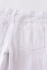 White girl pants