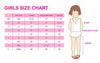 Pink ruffle girl set