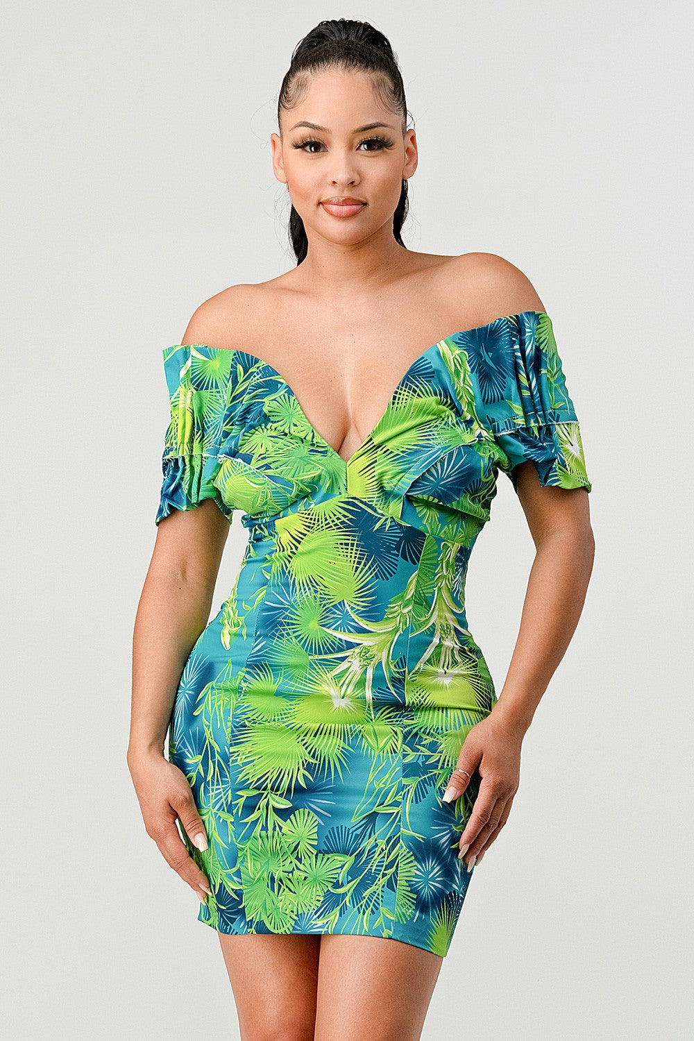 Radiant Sequin Ombre Midi Dress