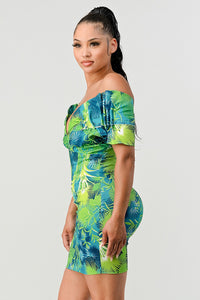 Radiant Sequin Ombre Midi Dress