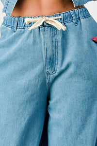 Breezy Blue Denim Palazzos