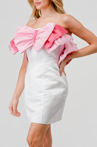 Athina Pink Bow Dress