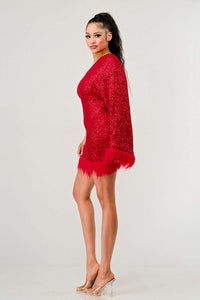 Azure Allure One-Shoulder Dress