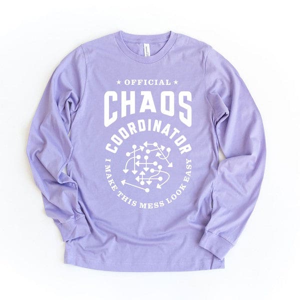 Official Chaos Coordinator Long Sleeve Graphic Tee