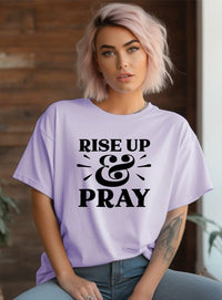 Rise Up and Pray Graphic Tee