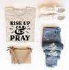 Rise Up and Pray Graphic Tee