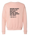 Sports Mom Premium Bella Canvas Sweatshirt
