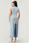 Denim Trip Pullover Dress