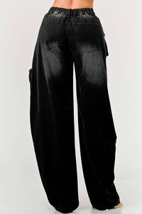 Black Taylor Washed Distressed Jean