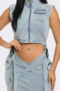 Modern Edge Denim Co-ord Dress