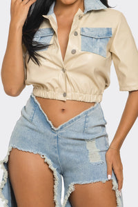 Cochella Reinvented Classic Two-Piece Denim Ensemble