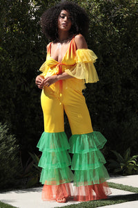 Tropical Ruffle Fiesta Set