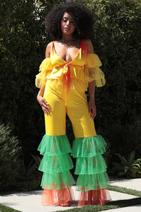 Tropical Ruffle Fiesta Set