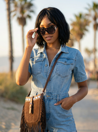 Denim Dazzle Romper BUNDLE Accessories Package