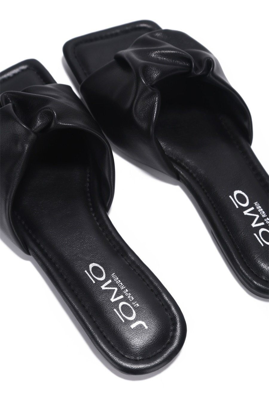 RANGOON I DON'T WANT NO SCRUBS FLAT SANDALS- BLACK - LURE- Yorktown Mall