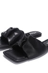 RANGOON I DON'T WANT NO SCRUBS FLAT SANDALS- BLACK - LURE- Yorktown Mall