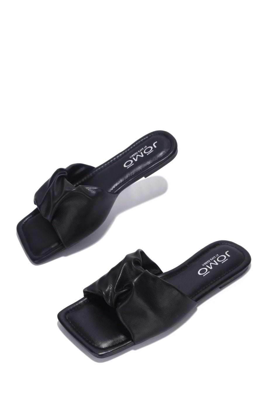 RANGOON I DON'T WANT NO SCRUBS FLAT SANDALS- BLACK - LURE- Yorktown Mall