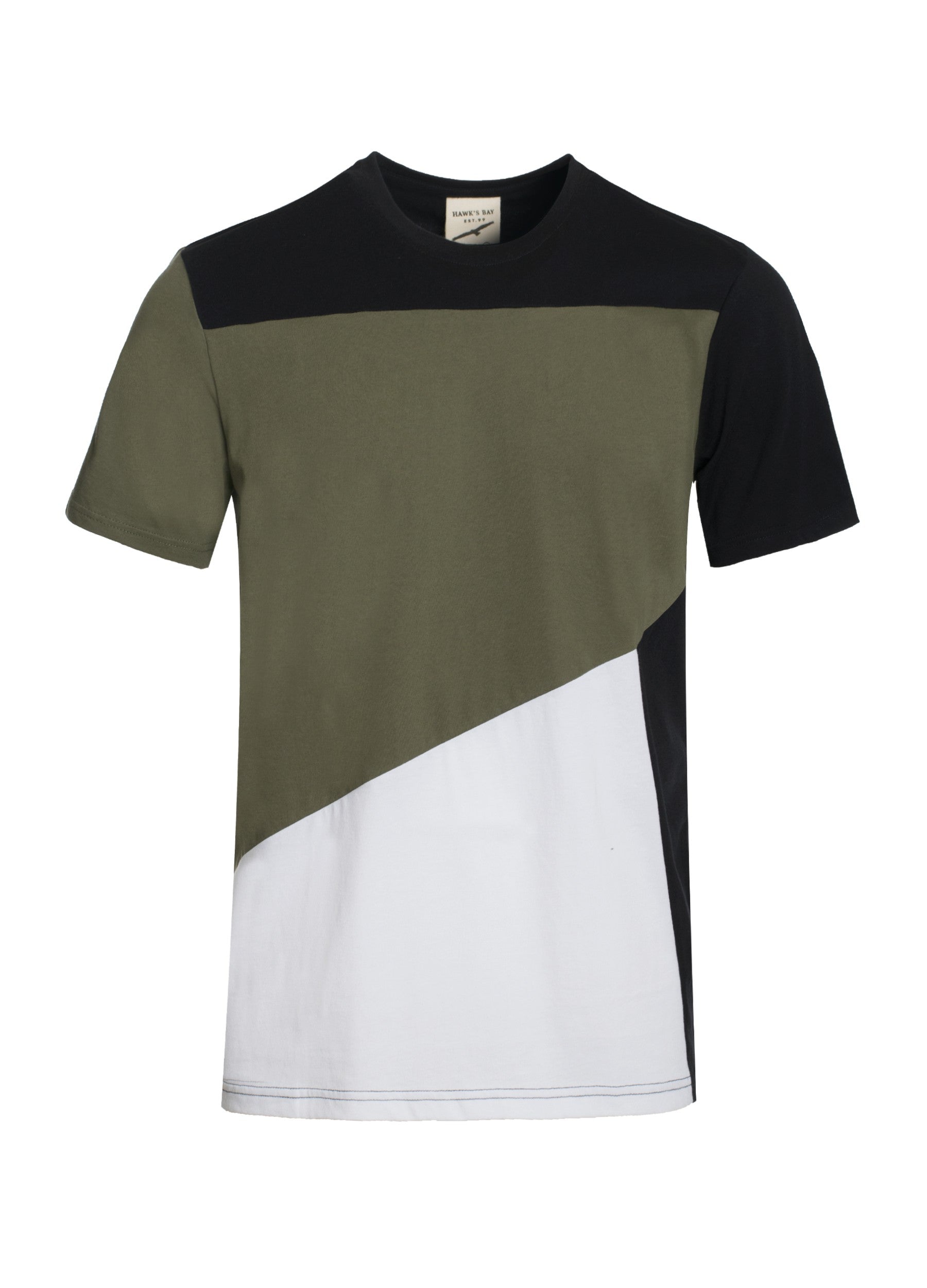 Olive Green Crew Neck Shirt - LURE Boutique