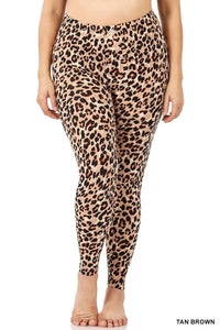 Leopard Leggings - LURE Boutique
