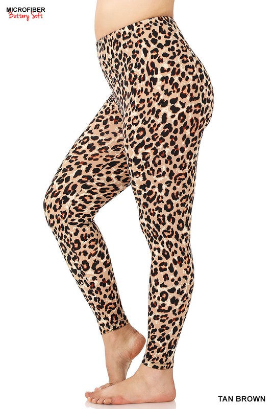 Leopard Leggings - LURE Boutique