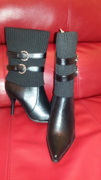 High Demand Calf Booties (Black) - LURE Boutique