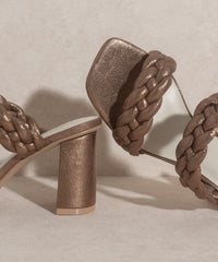OASIS SOCIETY Savannah   Metallic Heel