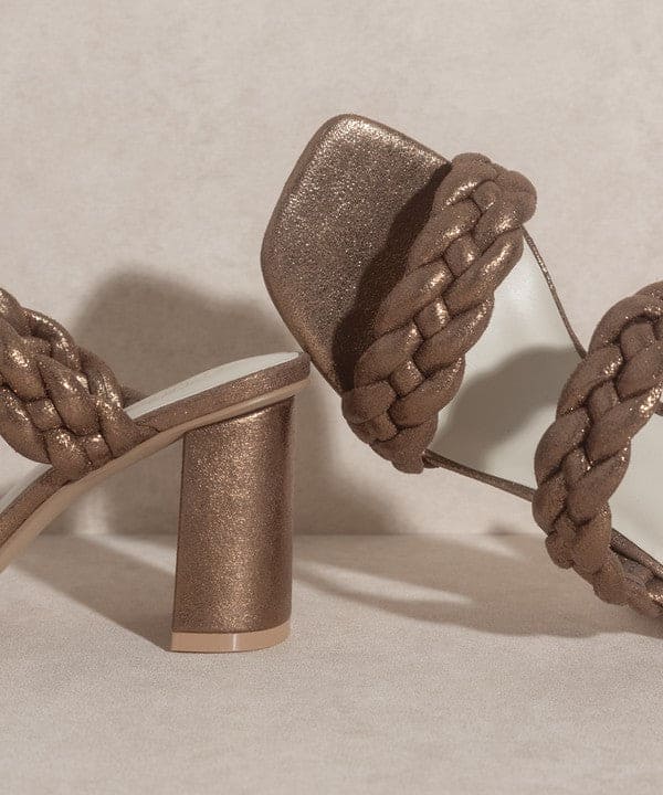 OASIS SOCIETY Savannah   Metallic Heel