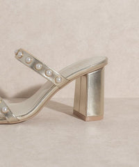 OASIS SOCIETY Victoria   Pearl Strap Heel