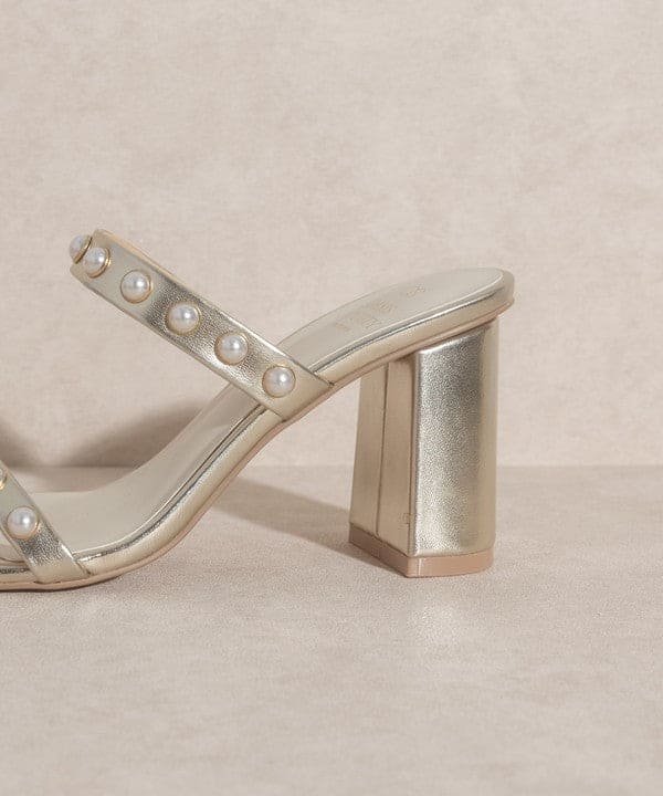 OASIS SOCIETY Victoria   Pearl Strap Heel