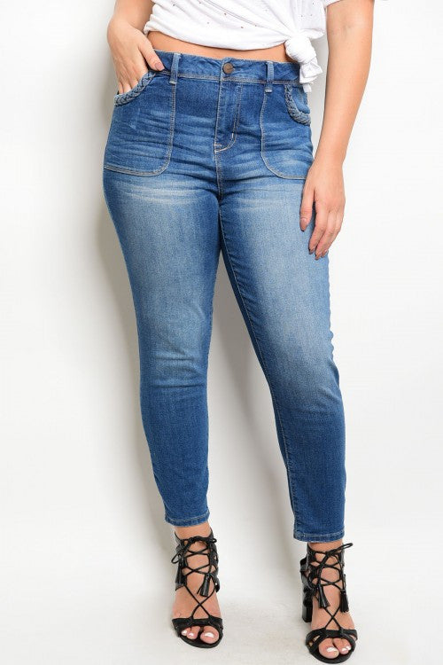 Avenue Denim Plus Size Jeans - LURE Boutique