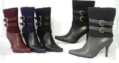 High Demand Calf Booties (Black) - LURE Boutique