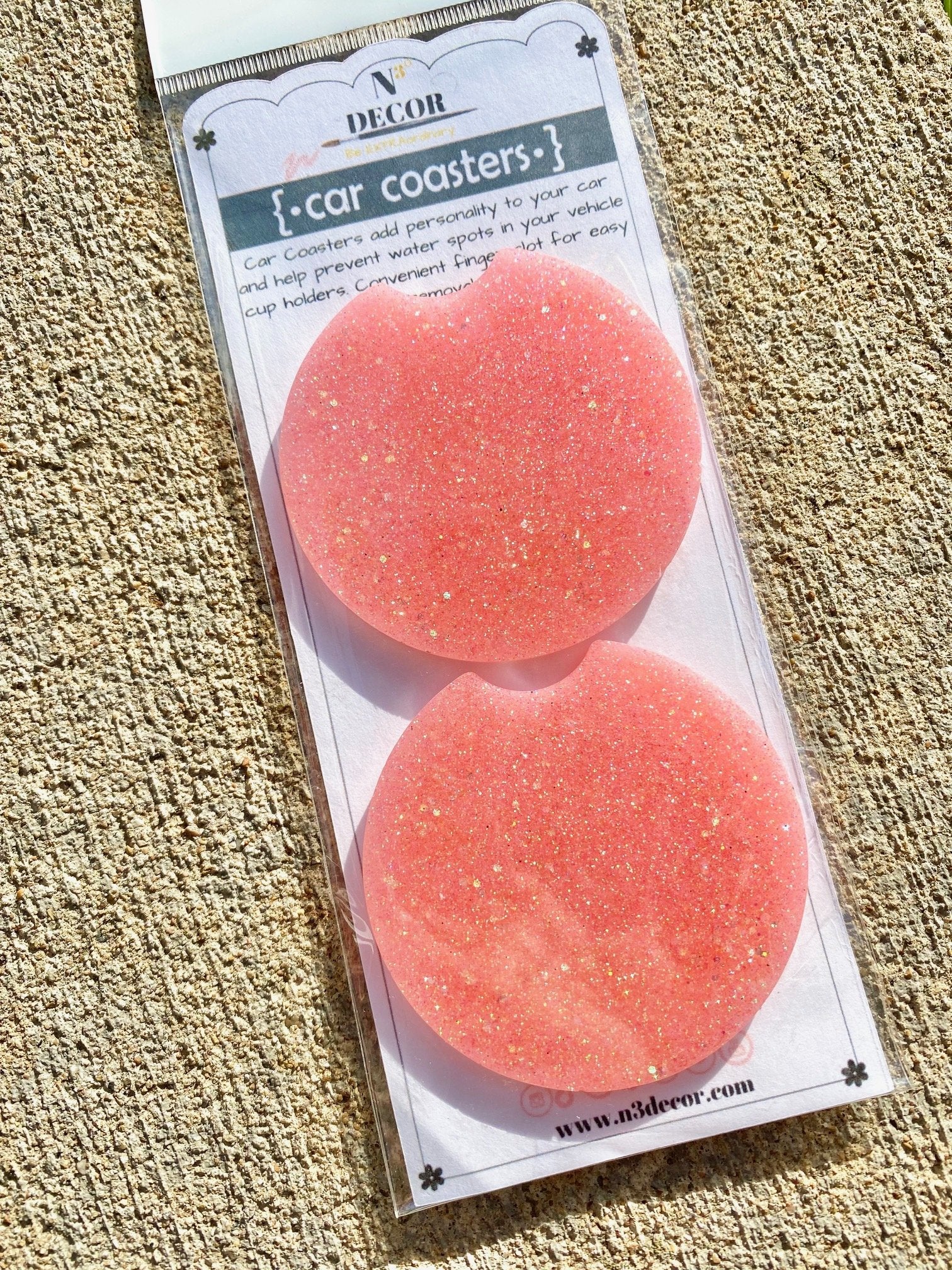 Hot Mess Car Coasters - LURE- Yorktown Mall