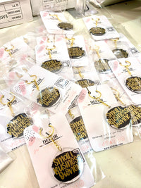 Small Biz Owner Acrylic Keychain - LURE- Yorktown Mall