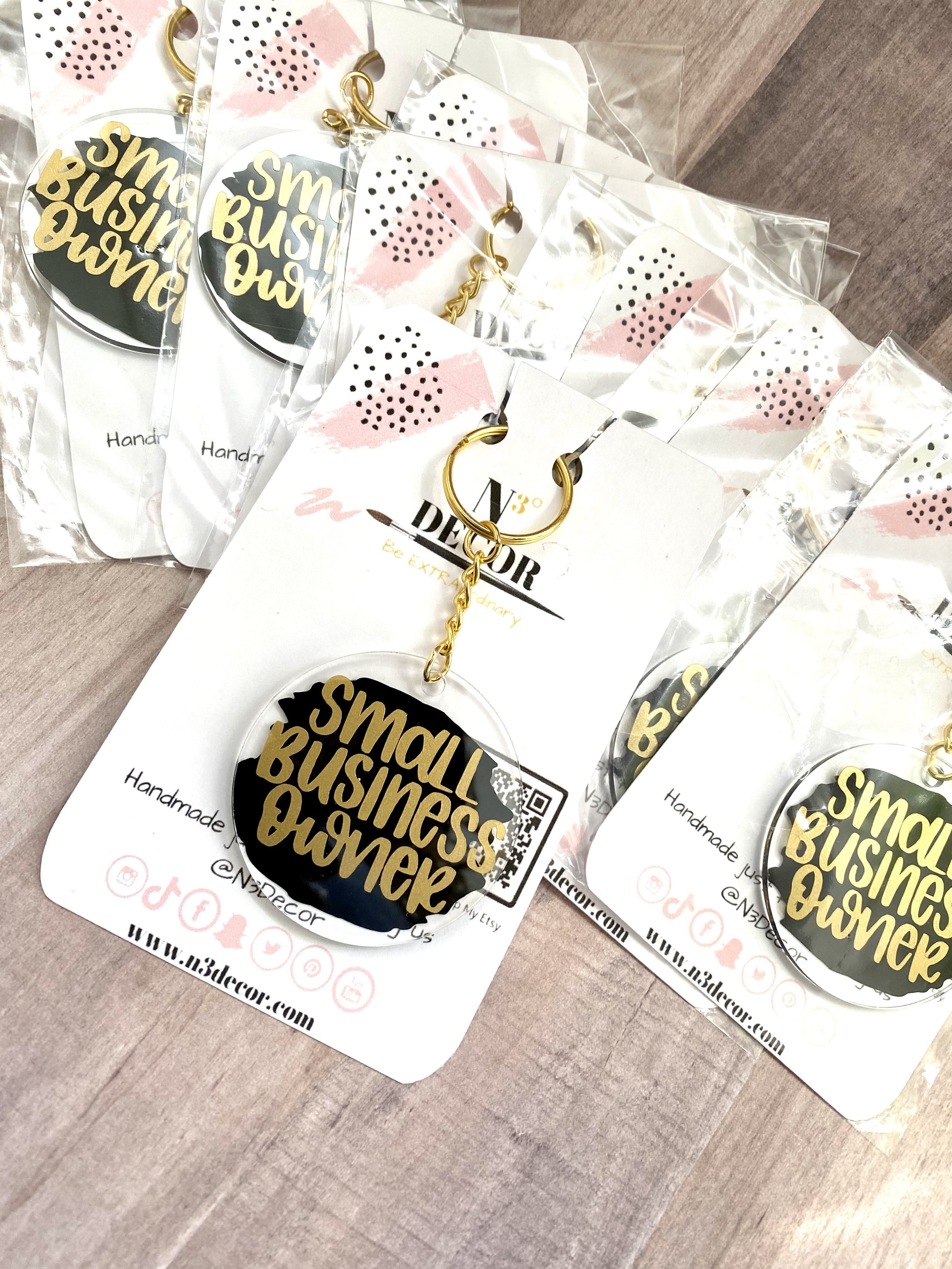 Small Biz Owner Acrylic Keychain - LURE- Yorktown Mall