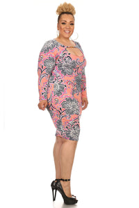 Paisley Floral Dress - LURE Boutique