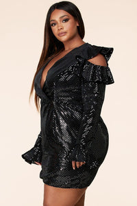 MeMe Sequins Dress - LURE Boutique