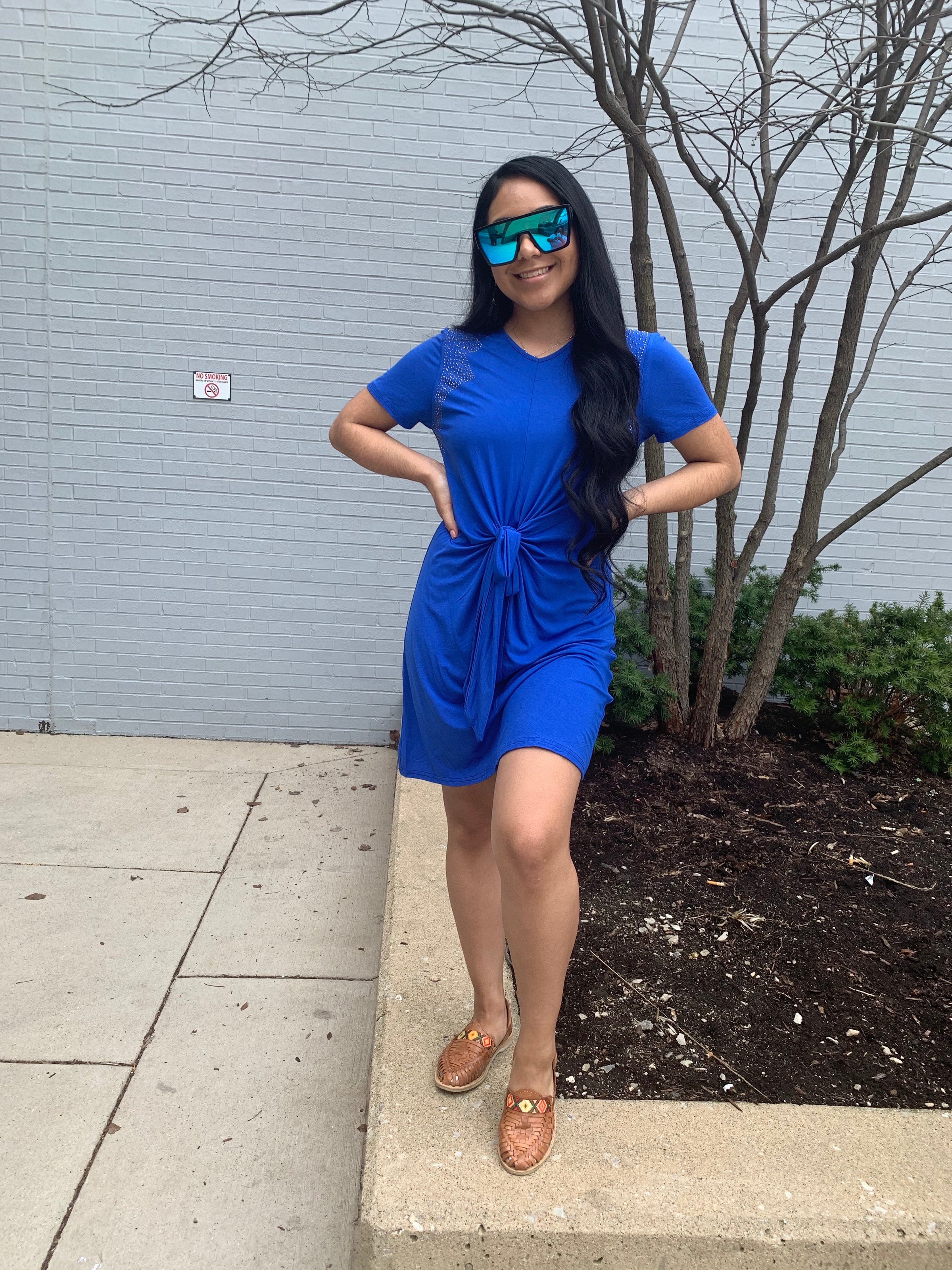 rhinestone t shirt dress Acid Washed Rhinestone T-Shirt Dress