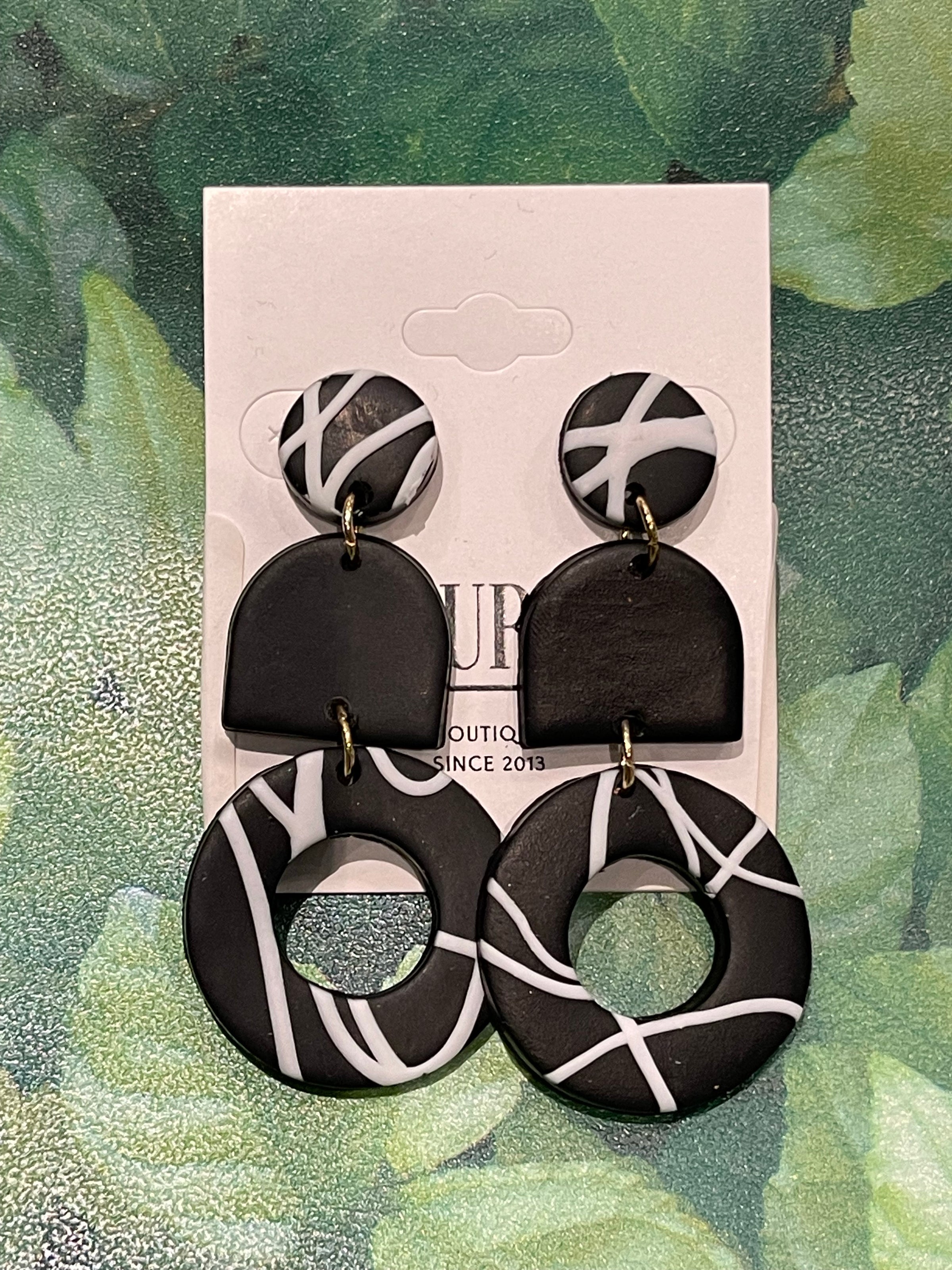 Polymer Clay Beauty Earrings - LURE Boutique
