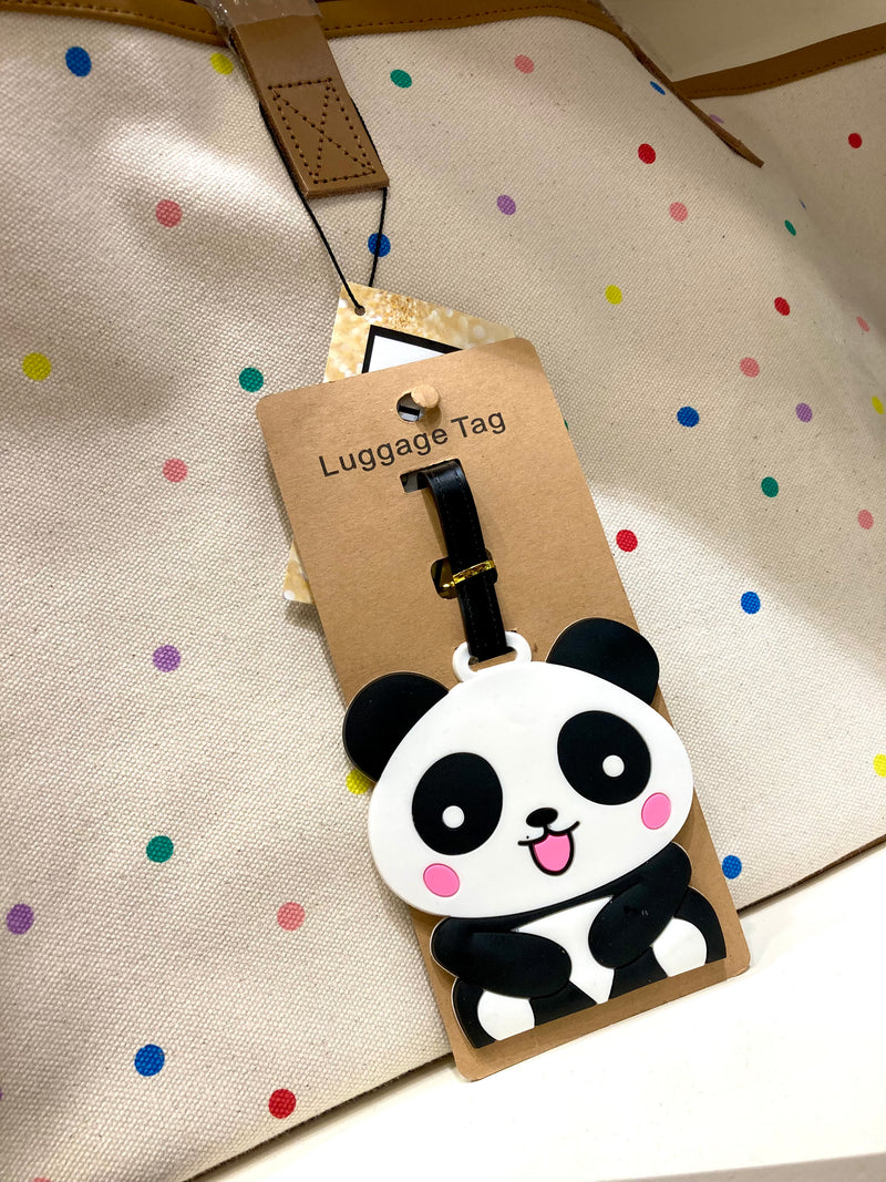 Cute Panda Luggage Tag | Accessories - LURE Boutique
