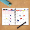 Busy Medium Weekly/Monthly Planner + Stickers - LURE Boutique
