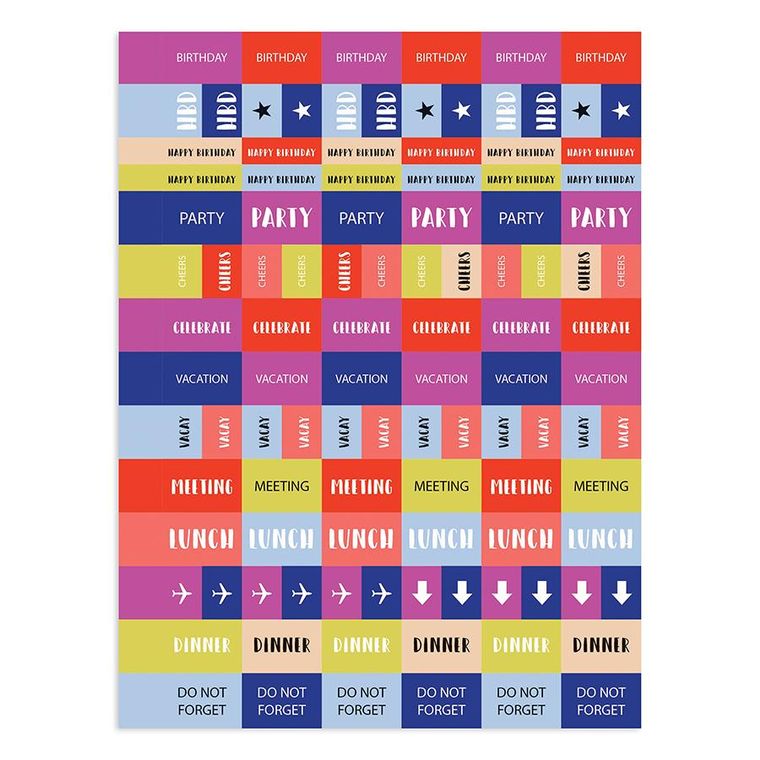 Busy Medium Weekly/Monthly Planner + Stickers - LURE Boutique